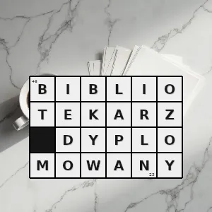 Hasło krzyżówkowe najwyższy stopień naukowo zawodowy w bibliotekarstwie polskim nadawany pracownikom bibliotek oraz ośrodków informacji po złożeniu komisyjnego egzaminu państwowego - bibliotekarz dyplomowany – rozwiązanie, synonimy, podpowiedzi i definicje krzyżówkowe